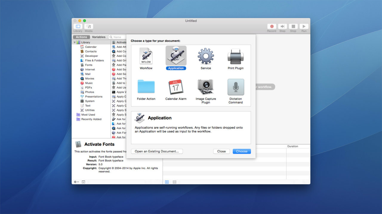 What Is Automator App Mac